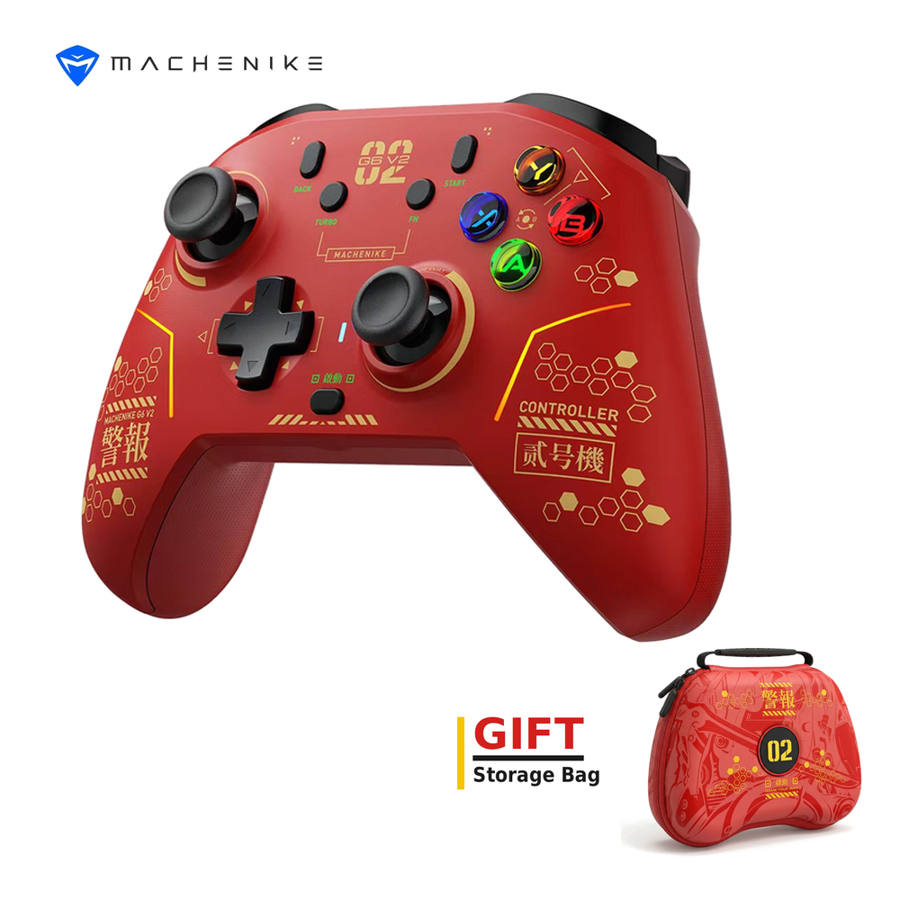 Gaming Keyboard Hall Effect - MACHENIKE G6V2 Trójtrybowy Bezprzewodowy Kontroler do
