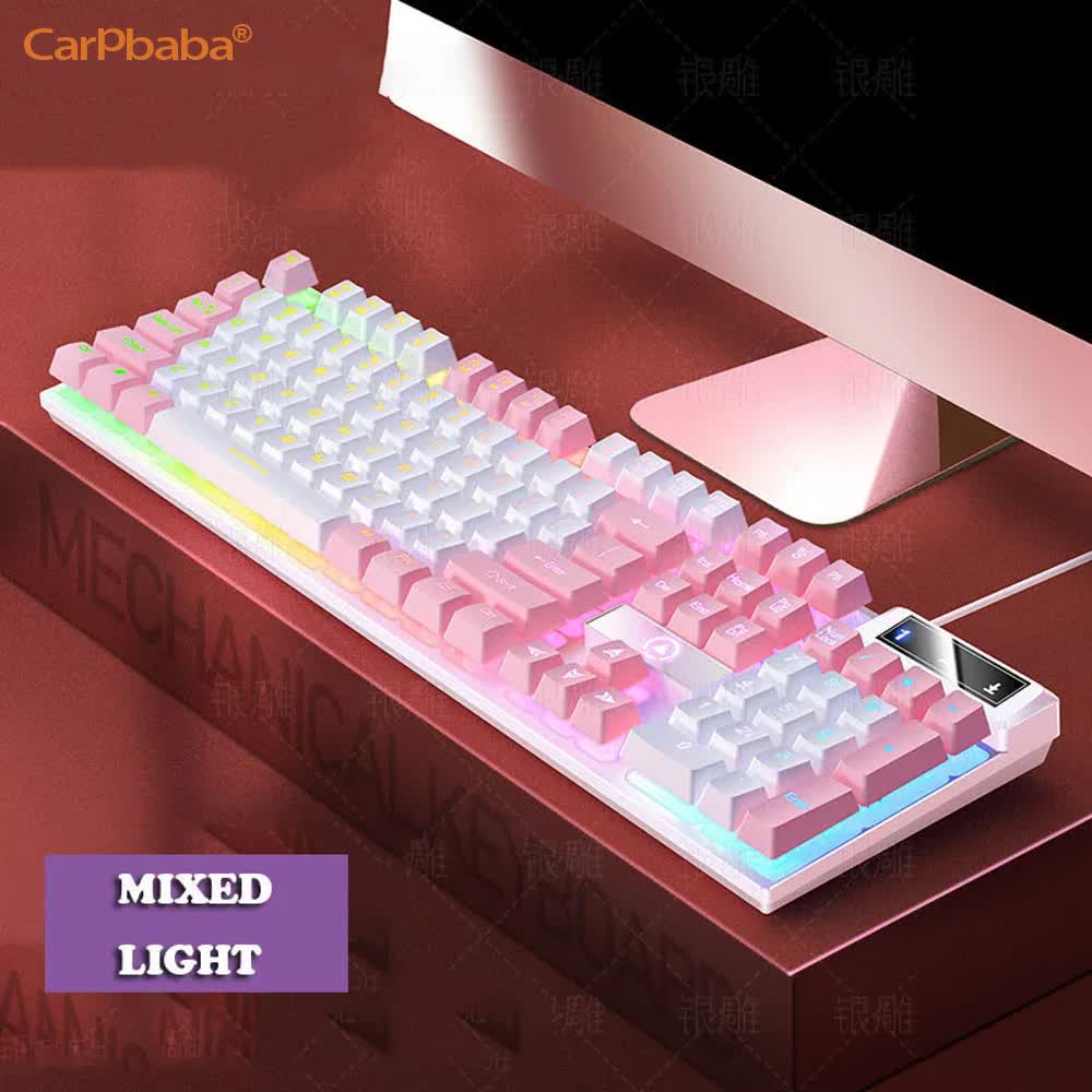 Gaming Keyboard Mobile - Carpbaba K500 104 klawisze USB przewodowa