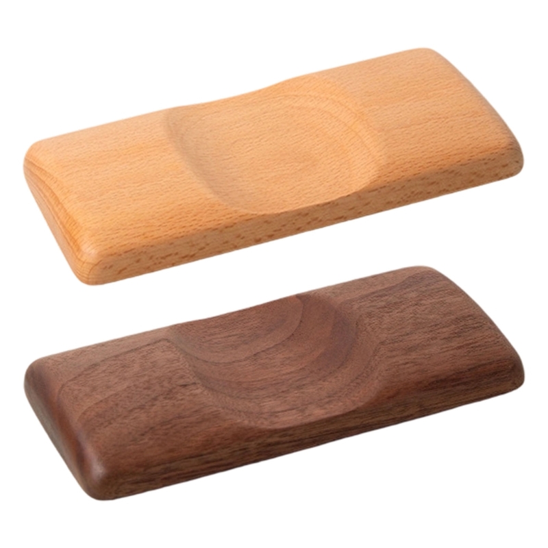 Wrist Rest Wood - U55C Elegancka drewniana poduszka nadgarstek myszy