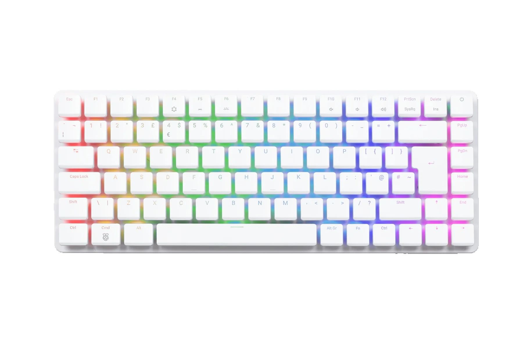 Gaming Keyboard Mechanical - Komputer Raspberry Pi 500+ Plus, komputer