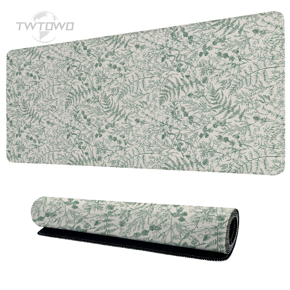 Gaming Keyboard And Mouse Combo - Podkładka pod mysz Gaming Green Flower
