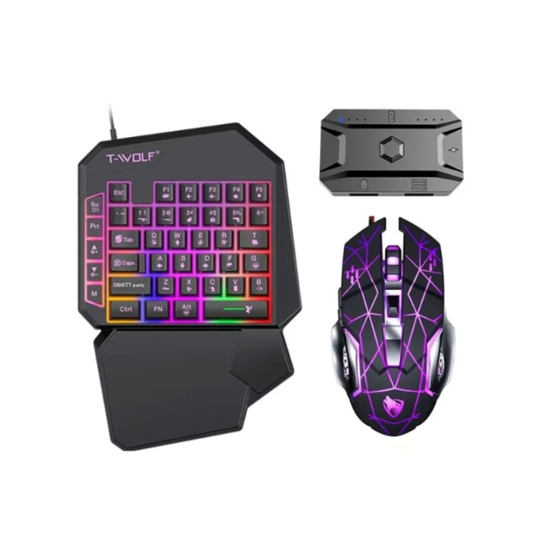 Gaming Keyboard 1 Hand - Zestaw do gier T-Wolf Tf950 5