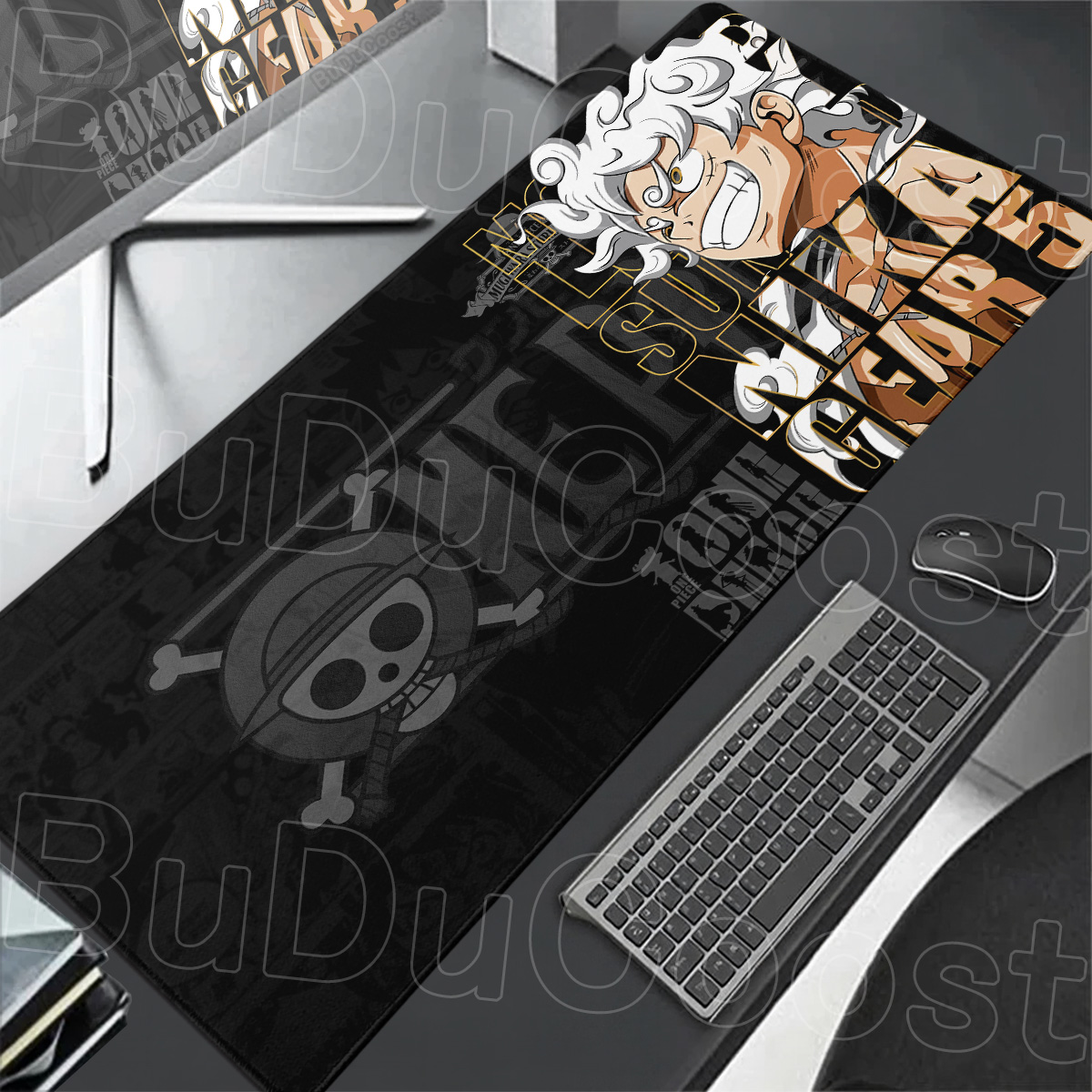 Gaming Keyboard Typewriter - Podkładka pod mysz One Piece Luffy