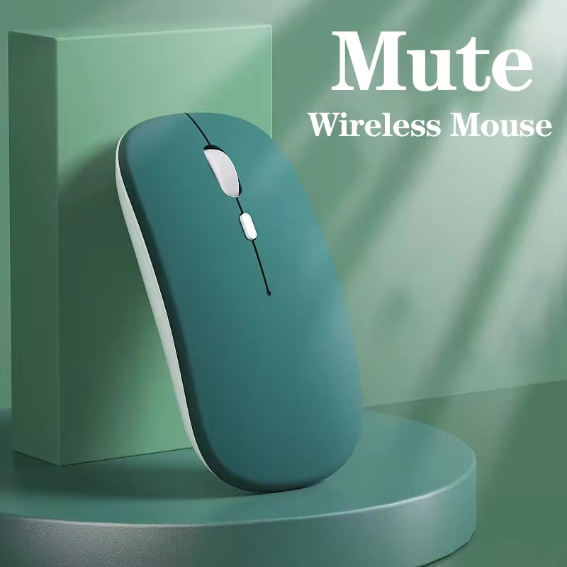 Gaming Keyboard And Mouse Wireless - Cicha mysz Bluetooth, ultracienka bezprzewodowa mysz,