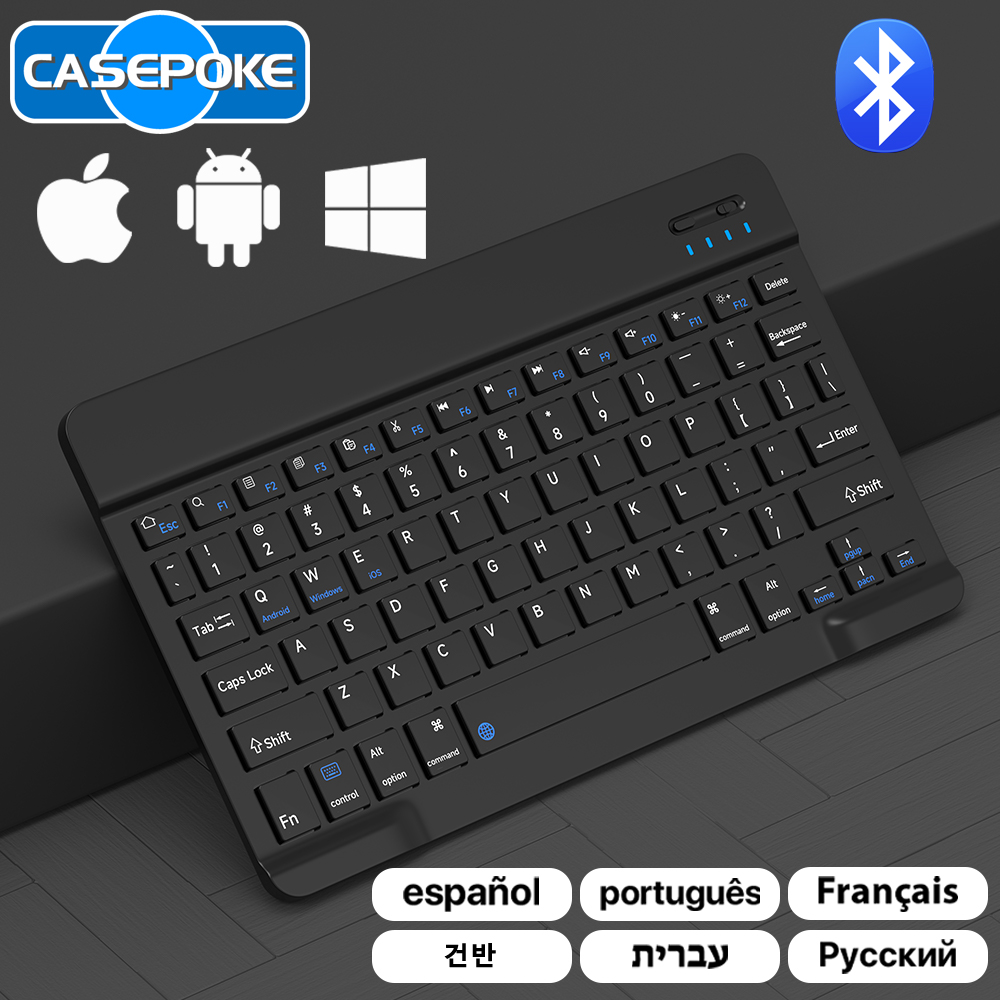Gaming Keyboard And Mouse Wireless - CASEPOKE dla iPada Xiaomi Samsung Huawei