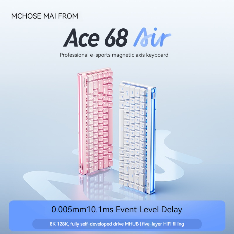 Gaming Keyboard Mechanical - Klawiatura mechaniczna Mchose Ace68 Air Magnetic