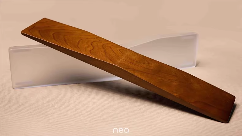 Wrist Rest Wood - Neo Ergo podpórka pod nadgarstek niestandardowa