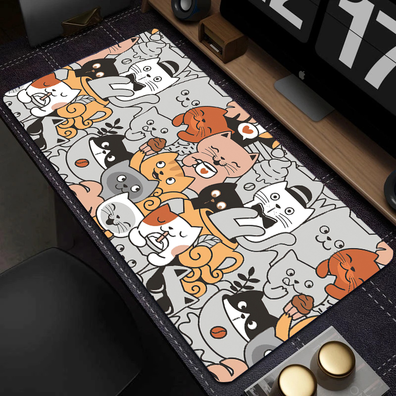 Gaming Keyboard Mouse - Słodki kociak podkładka pod mysz podkładka