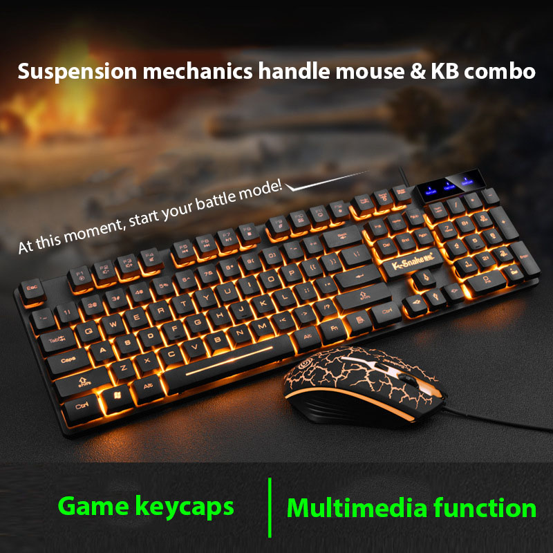 Zestaw klawiatury i myszy KM32 – Gaming Keyboard And Mouse Combo recenzja i cena