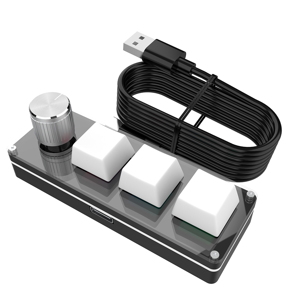 Przewodowa mechaniczna klawiat – Gaming Keyboard 1 Hand recenzja i cena