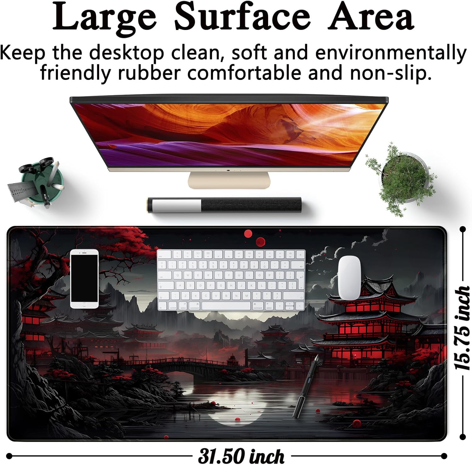 Japońska podkładka na biurko R – Gaming Keyboard Mouse recenzja i cena