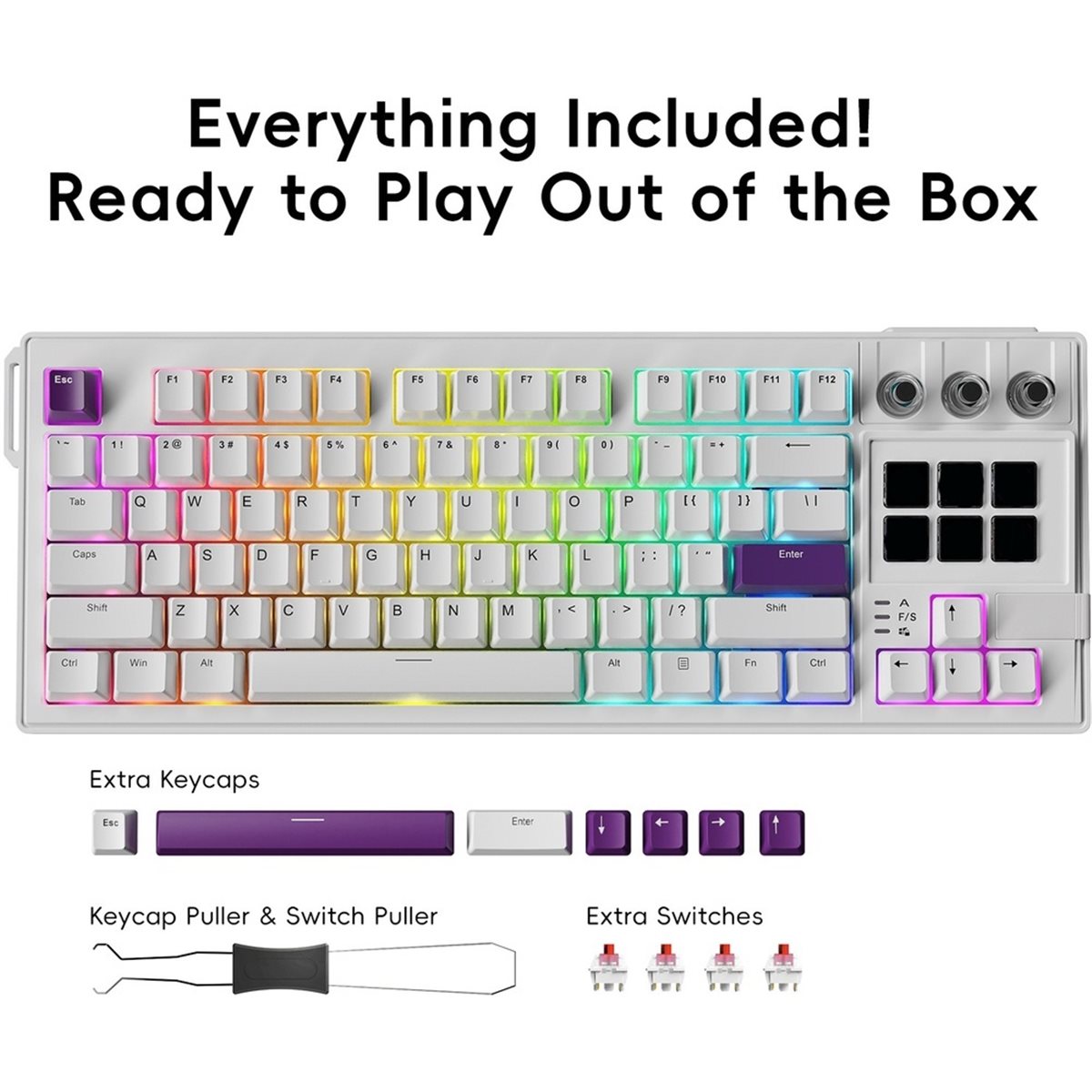 aktualizacja. Klawiatura mecha – Gaming Keyboard Mechanical recenzja i cena