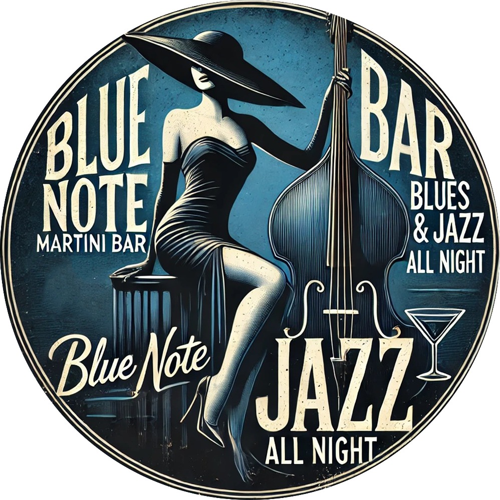 Blue Note Jazz Martini Bar Vin – Brass Weight Plate recenzja i cena