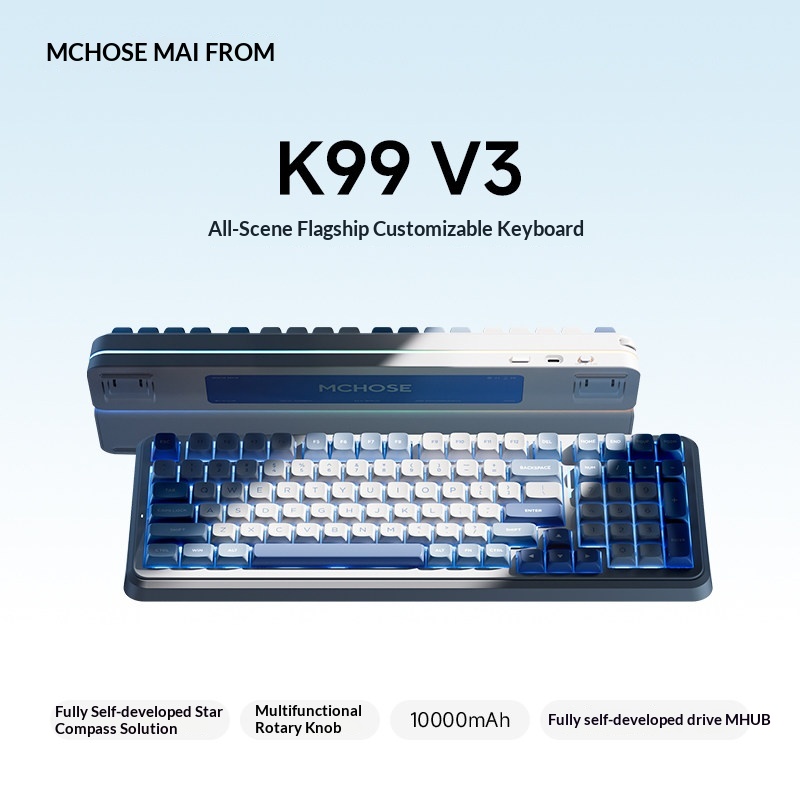 MCHOSE K99 V3 Konfigurowalna K – Gaming Keyboard Mechanical recenzja i cena