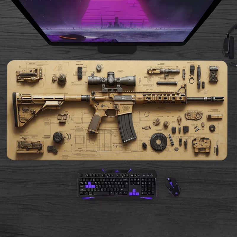 Podkładka pod mysz do gier, du – Gaming Keyboard Nearby recenzja i cena