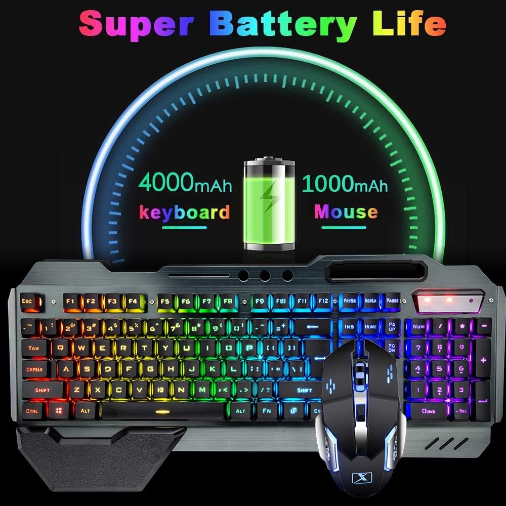 Bezprzewodowa klawiatura i mys – Gaming Keyboard And Mouse Combo recenzja i cena