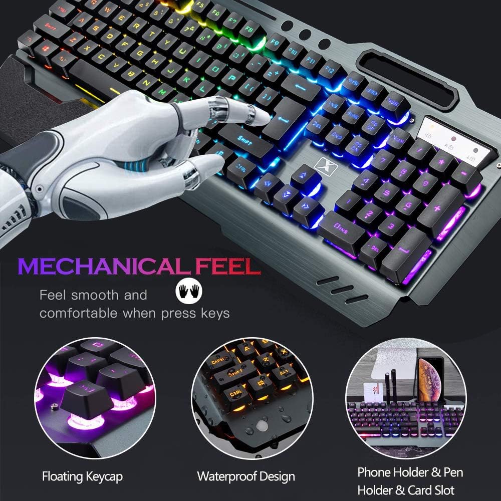 Bezprzewodowa klawiatura i mys – Gaming Keyboard And Mouse Combo recenzja i cena