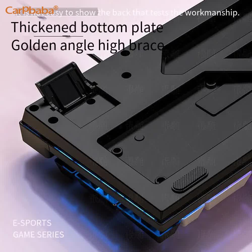 Carpbaba K500 104 klawisze USB – Gaming Keyboard Mobile recenzja i cena