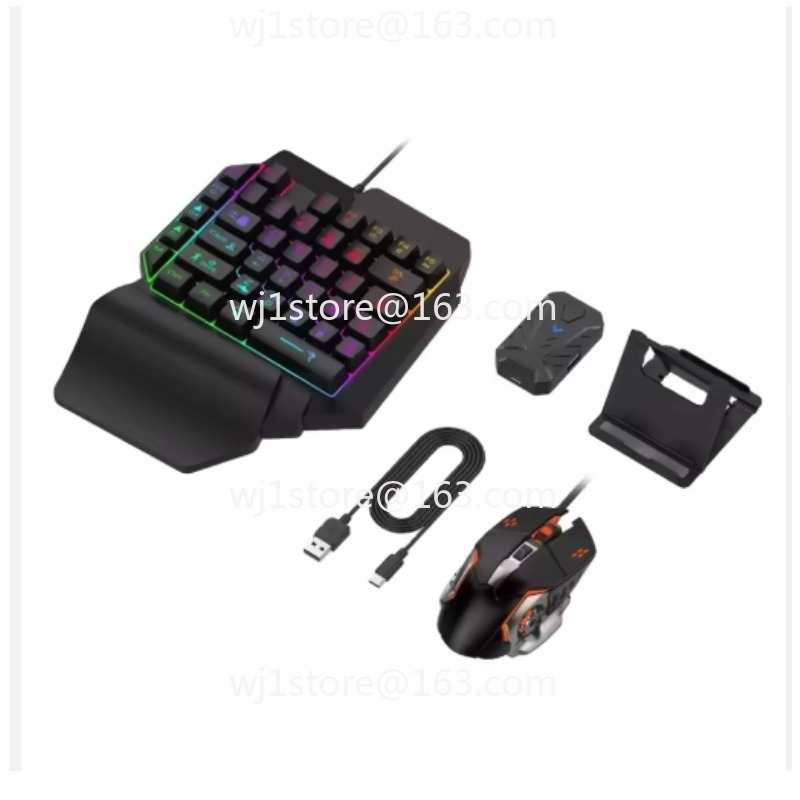 Klawiatura i mysz do gier 4 w  – Gaming Keyboard 1 Hand recenzja i cena