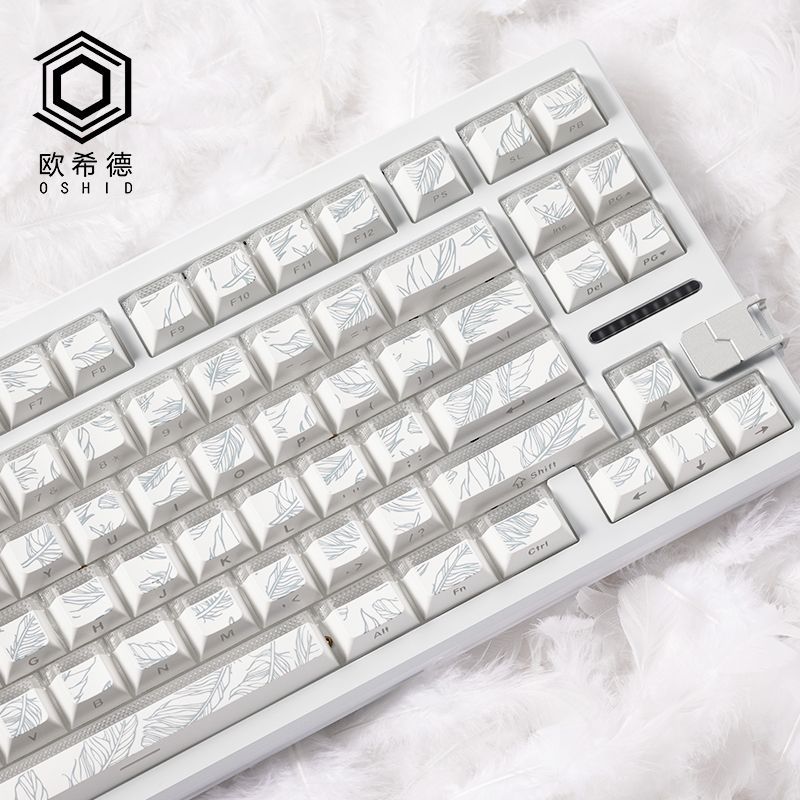 Klawisze z wzorem piór, profil – Gaming Keyboard Tkl recenzja i cena