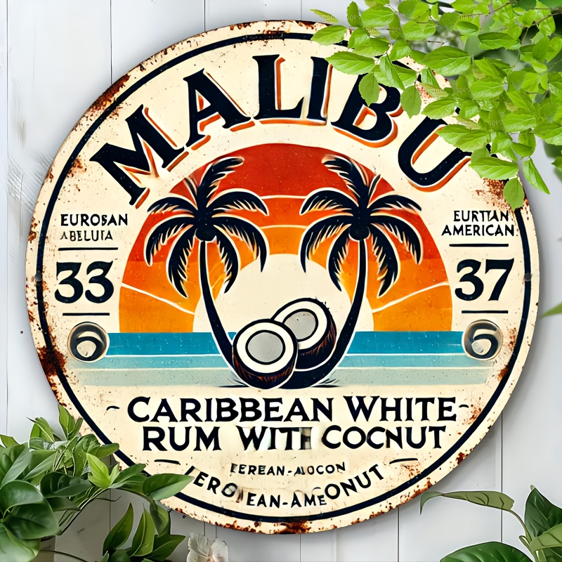 Vintage Malibu Rum Coconut Alu – Brass Weight Plate recenzja i cena