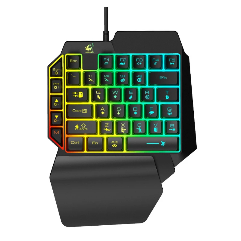Klawiatura jednoręczna K15 Gun – Gaming Keyboard Ebay recenzja i cena