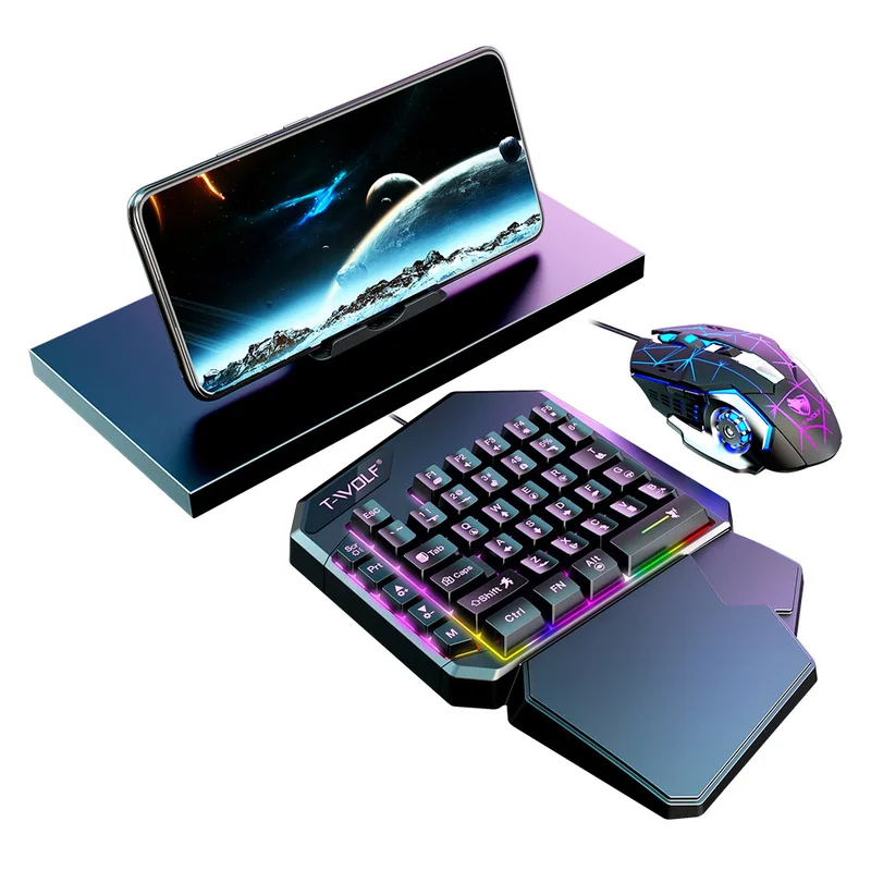 Zestaw 5 w 1, 35 klawiszy, jed – Gaming Keyboard 1 Hand recenzja i cena