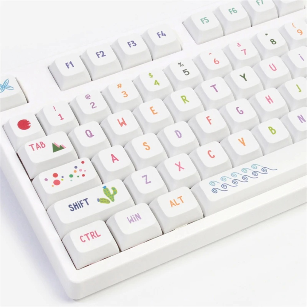 Klawisze Vibrant Summer Art 12 – Gaming Keyboard Tkl recenzja i cena