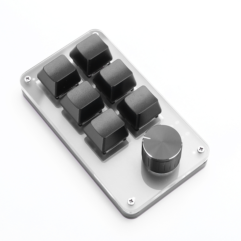 6 Klawiszy 1 Pokrętło Jednoręc – Gaming Keyboard 1 Hand recenzja i cena