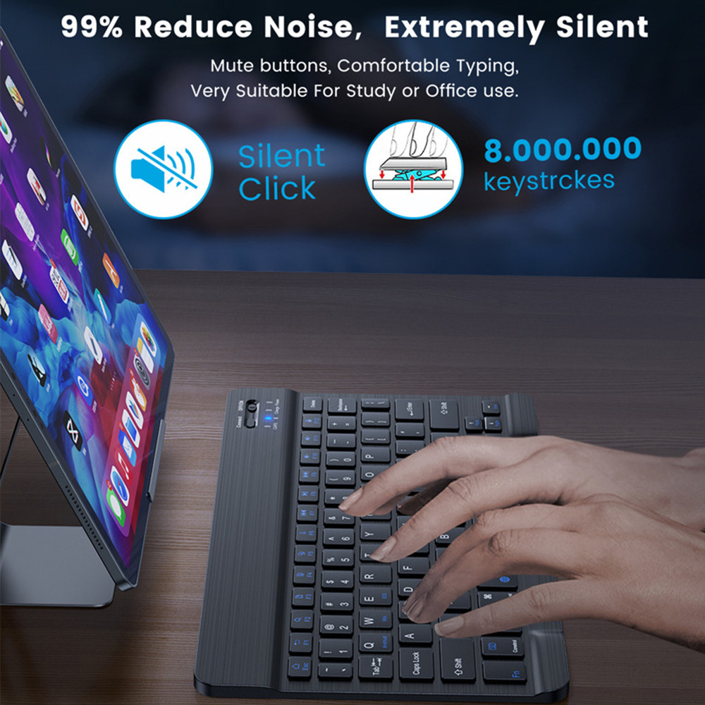 10-calowa bezprzewodowa mini k – Gaming Keyboard And Mouse Wireless recenzja i cena