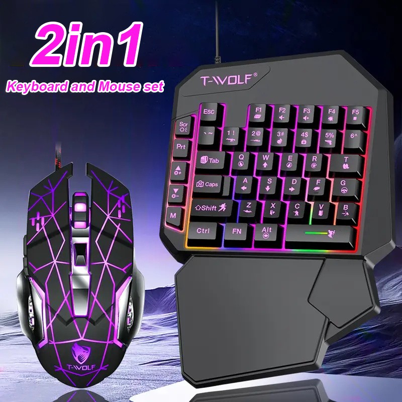 FocusOnPC TF900 2-w-1 Konwerte – Gaming Keyboard 1 Hand recenzja i cena