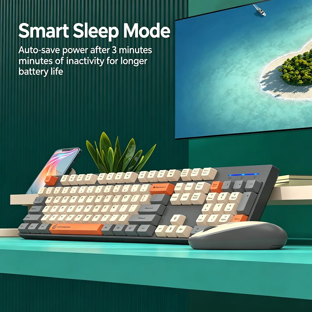 Zestaw bezprzewodowej klawiatu – Gaming Keyboard And Mouse Combo recenzja i cena