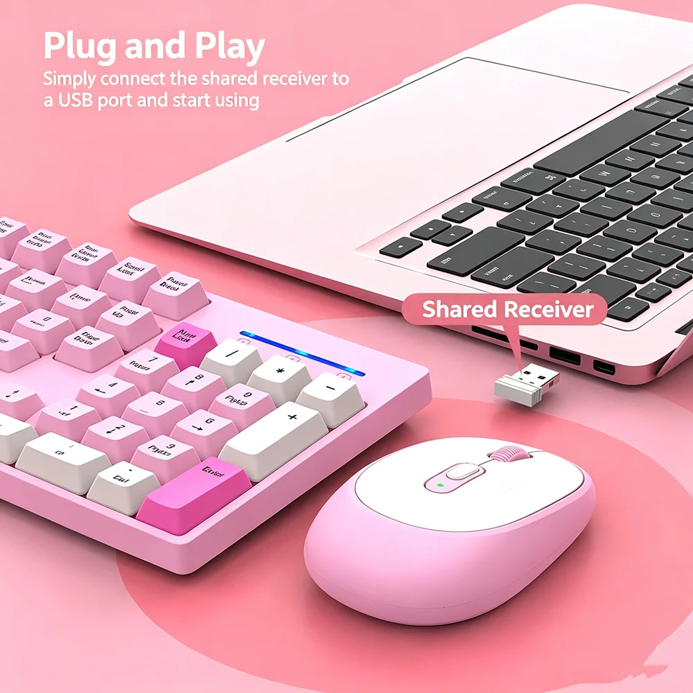 Zestaw bezprzewodowej klawiatu – Gaming Keyboard And Mouse Combo recenzja i cena
