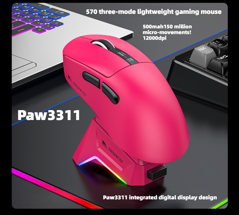 Bezprzewodowa mysz gamingowa B – Gaming Keyboard 1 Hand recenzja i cena