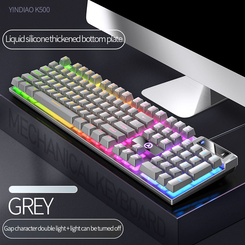 104 klawisze Klawiatura do gie – Gaming Keyboard And Mouse Combo recenzja i cena