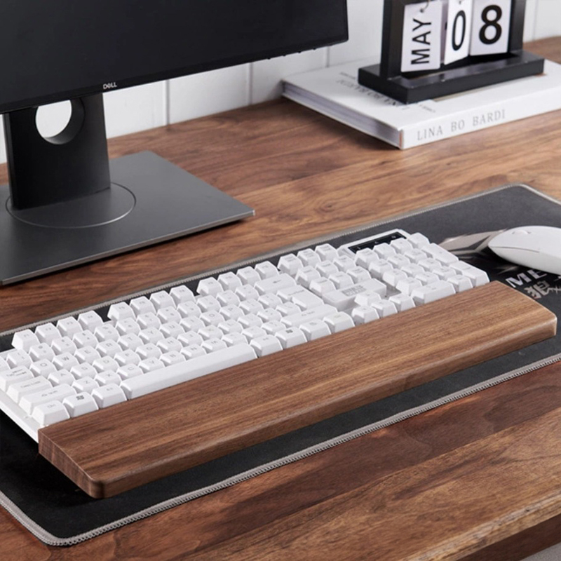 Uchwyt na klawiaturę z litego  – Wrist Rest Wood recenzja i cena