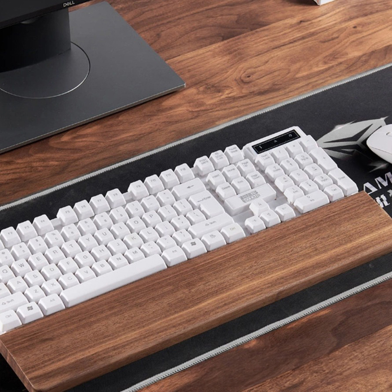 Uchwyt na klawiaturę z litego  – Wrist Rest Wood recenzja i cena
