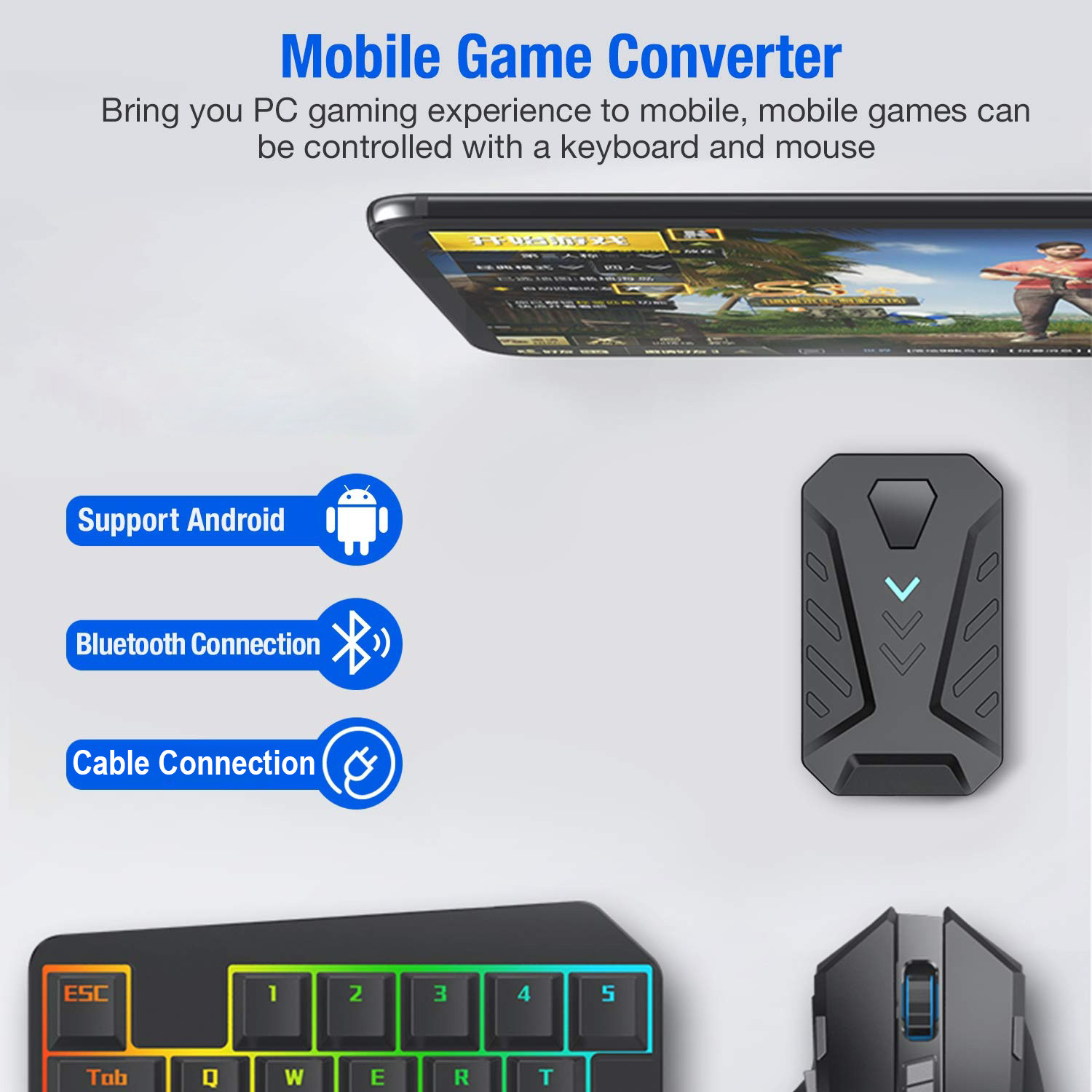 Konwerter do gier mobilnych, z – Gaming Keyboard Mobile recenzja i cena
