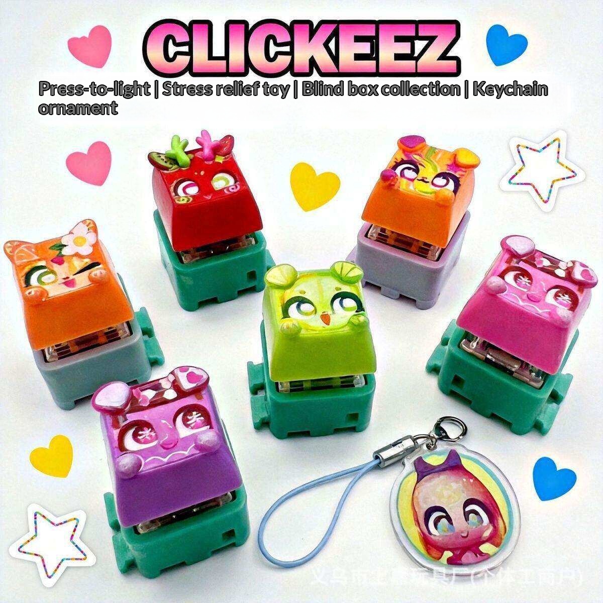 Brelok do kluczy Clickeez Fidg – Gaming Keyboard Mechanical recenzja i cena