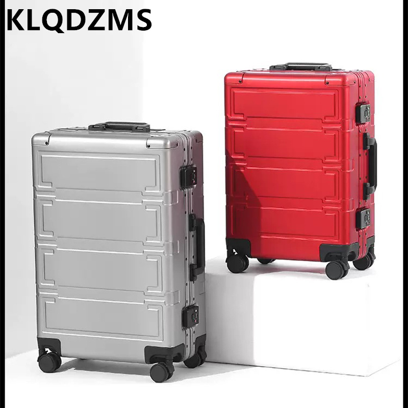 Torba bagażowa męska KLQDZMS,  – Aluminum Case 65 recenzja i cena