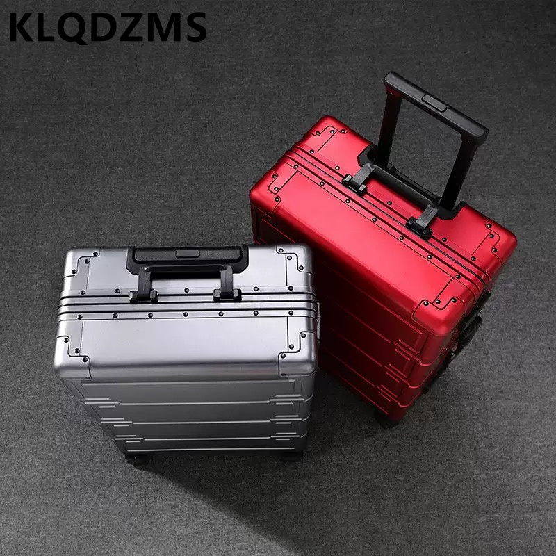 Torba bagażowa męska KLQDZMS,  – Aluminum Case 65 recenzja i cena