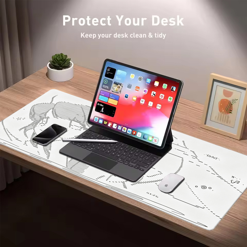 1 szt. Skórzana podkładka pod  – Gaming Keyboard Nearby recenzja i cena